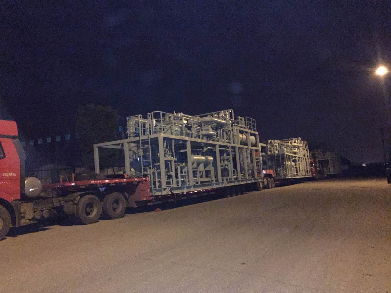 港口物流瓦锡栏模块项目运输